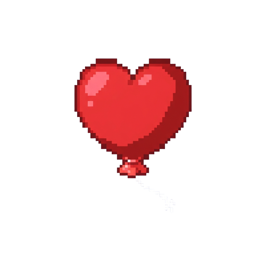 A Heart-shaped Balloon
