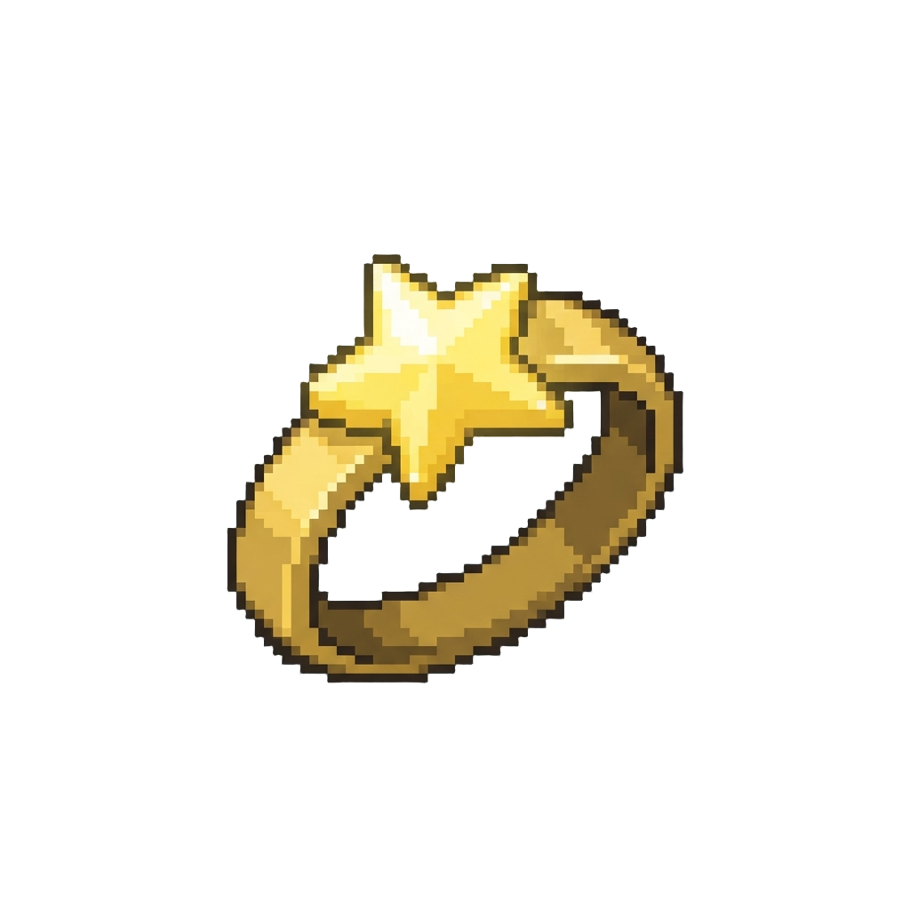 A Glowing Star Ring