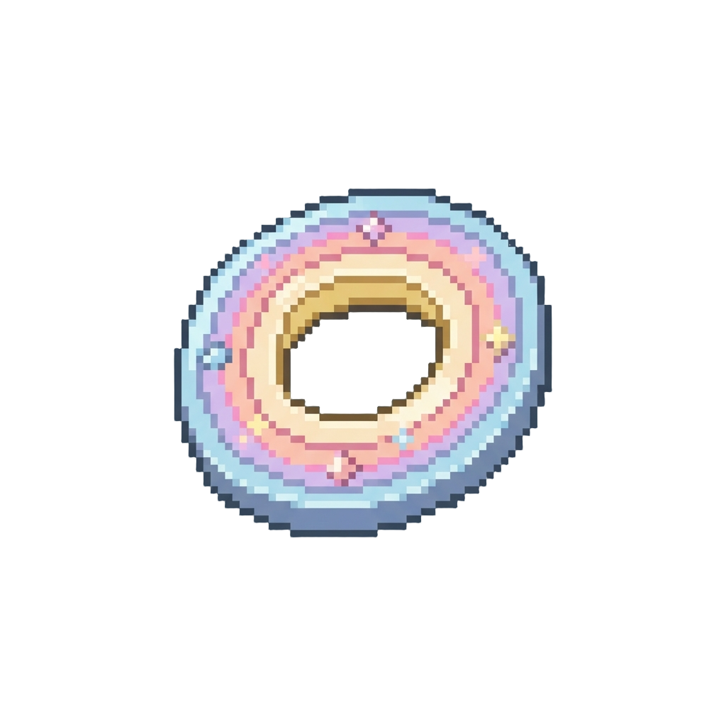 A Pastel Rainbow Halo