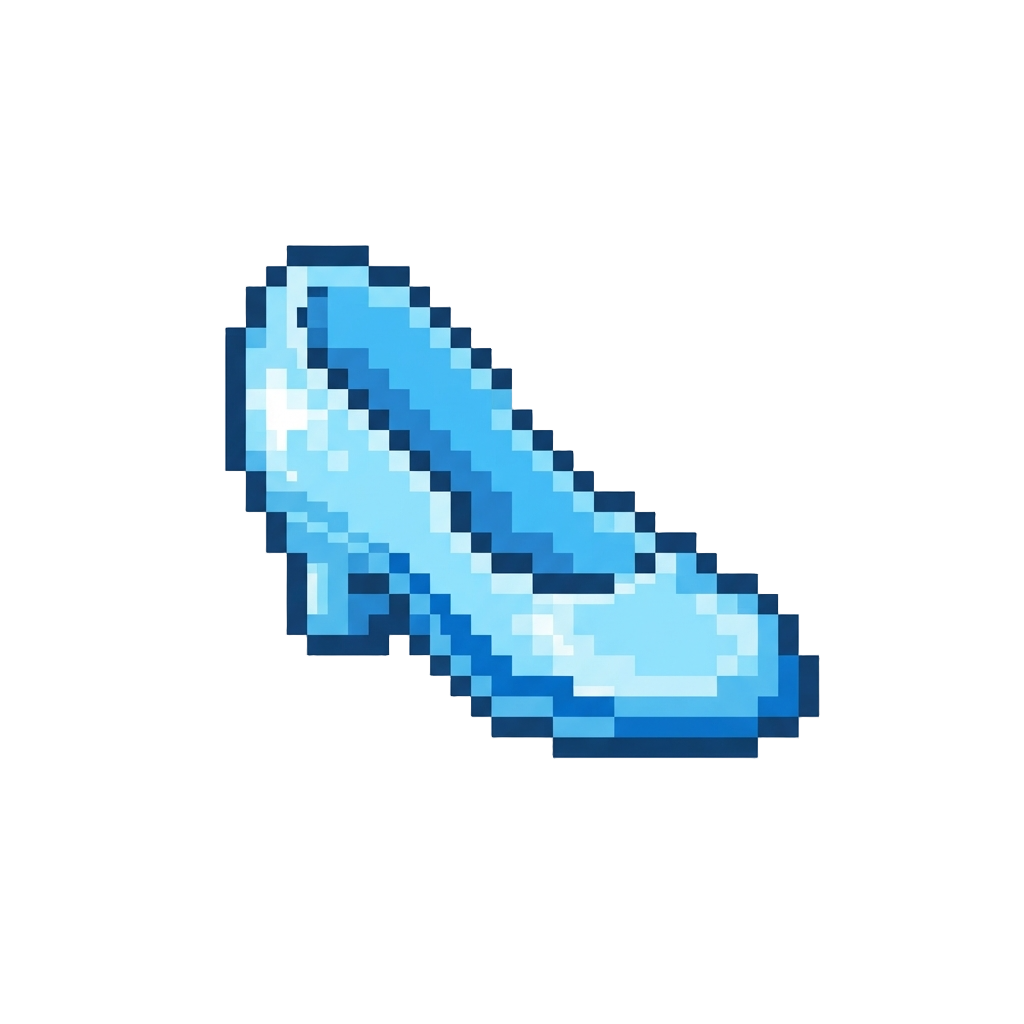 Sparkly Glass Slippers
