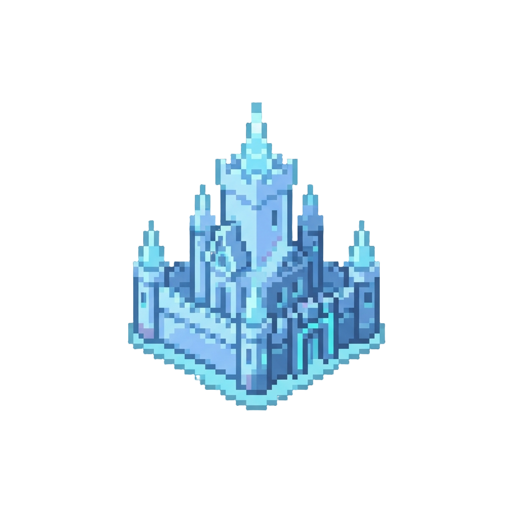 A Flying Castle Hologram