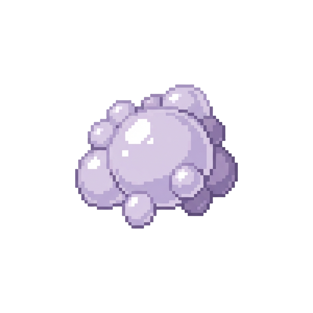 A Lavender Bubble Cloud