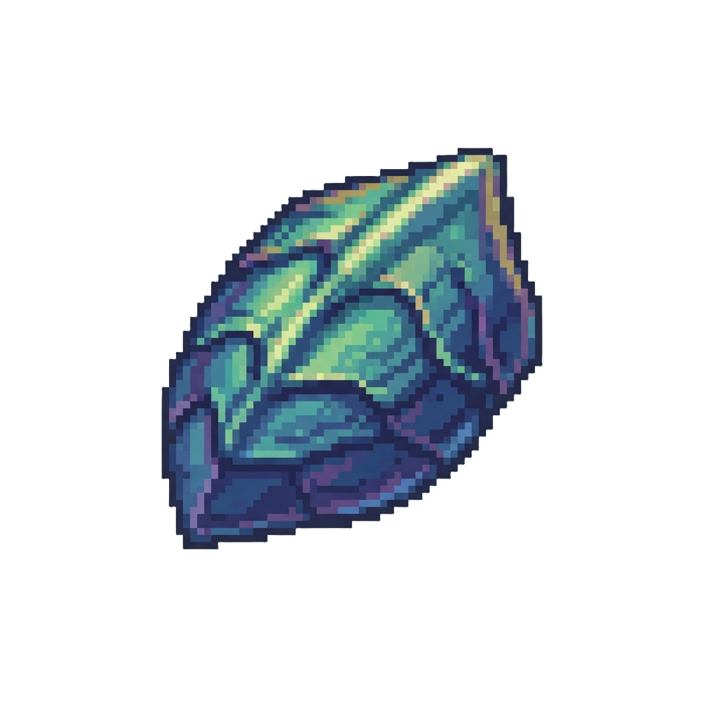 An Iridescent Dragon Scale