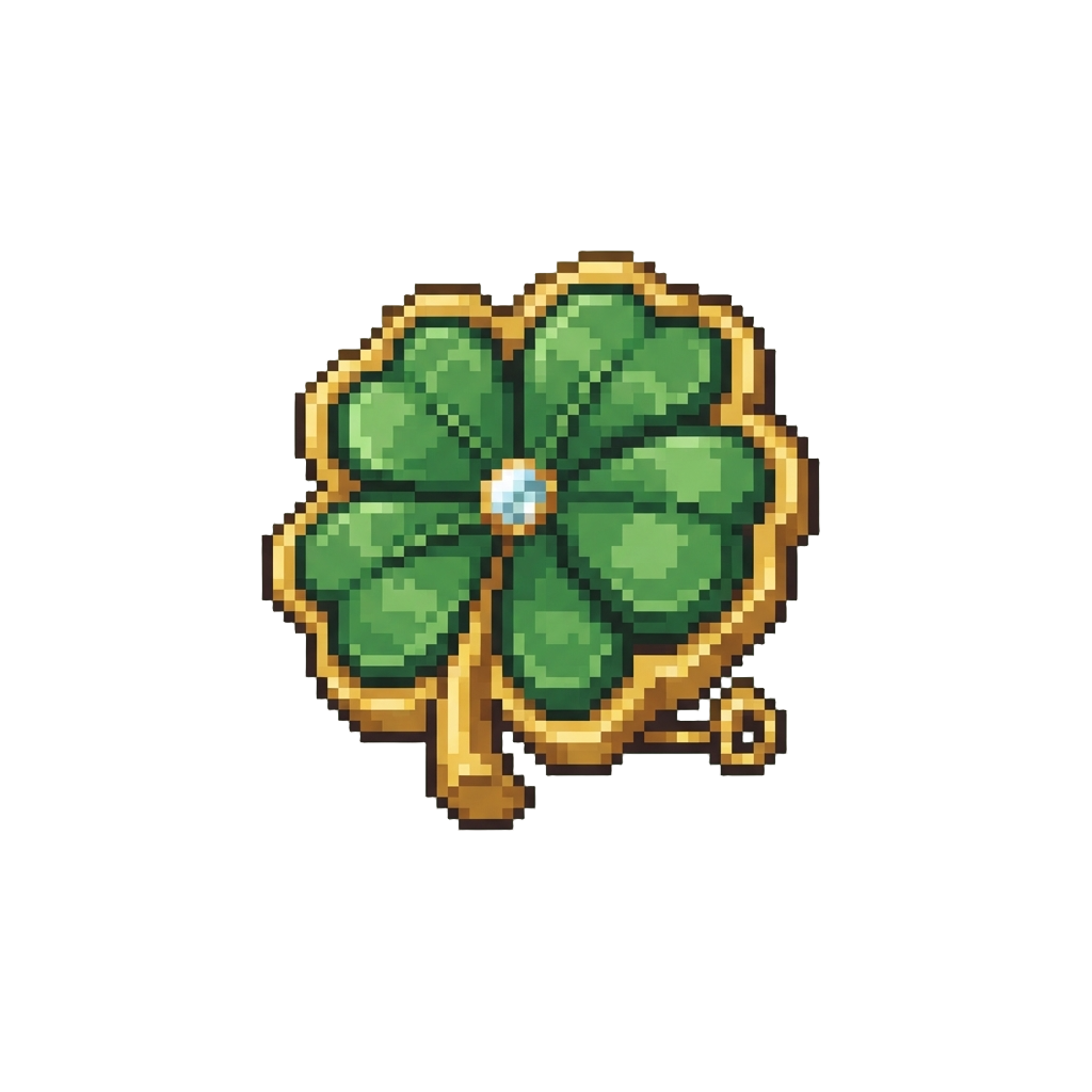 A Four-leaf Clover Brooch