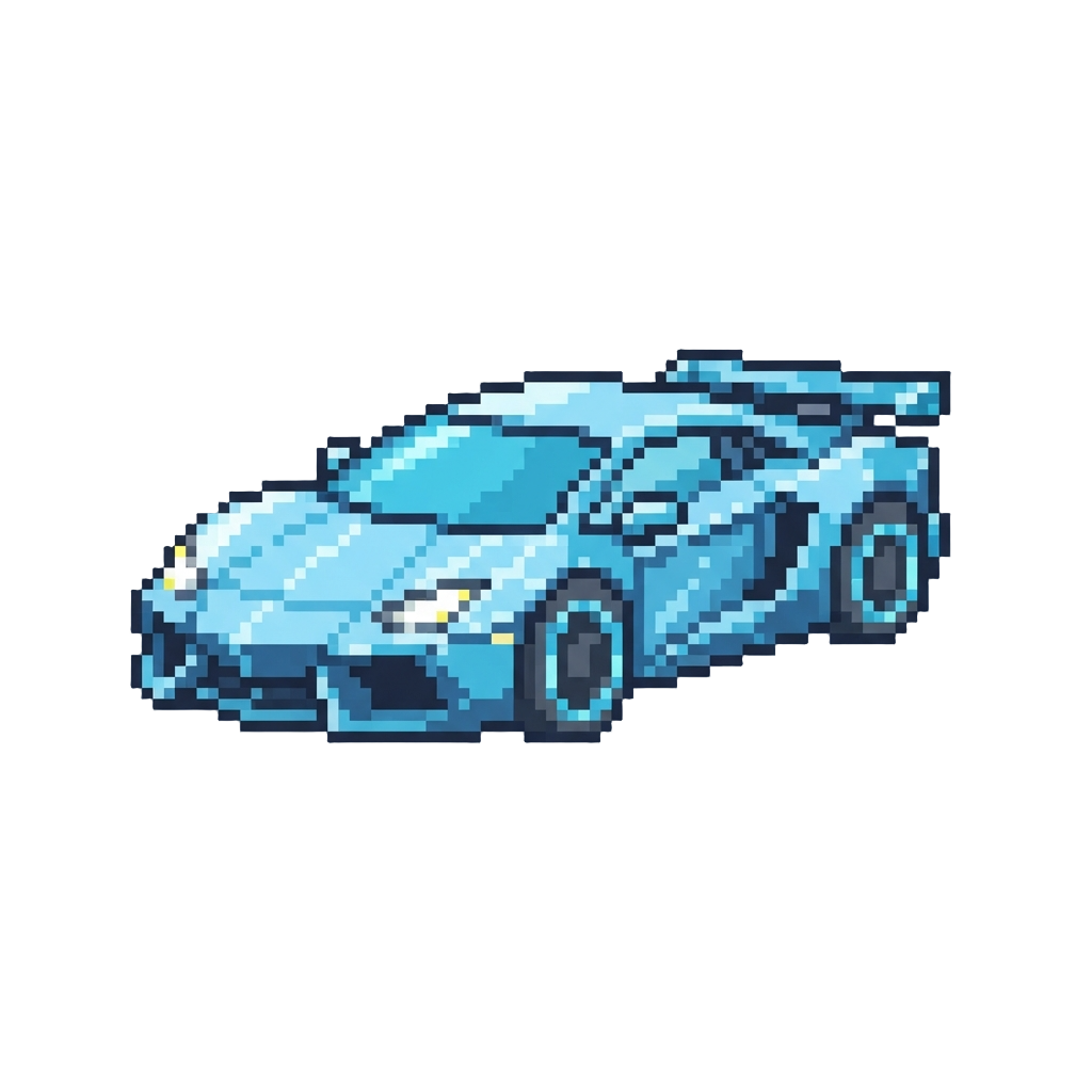 A High-speed Crystal Supercar