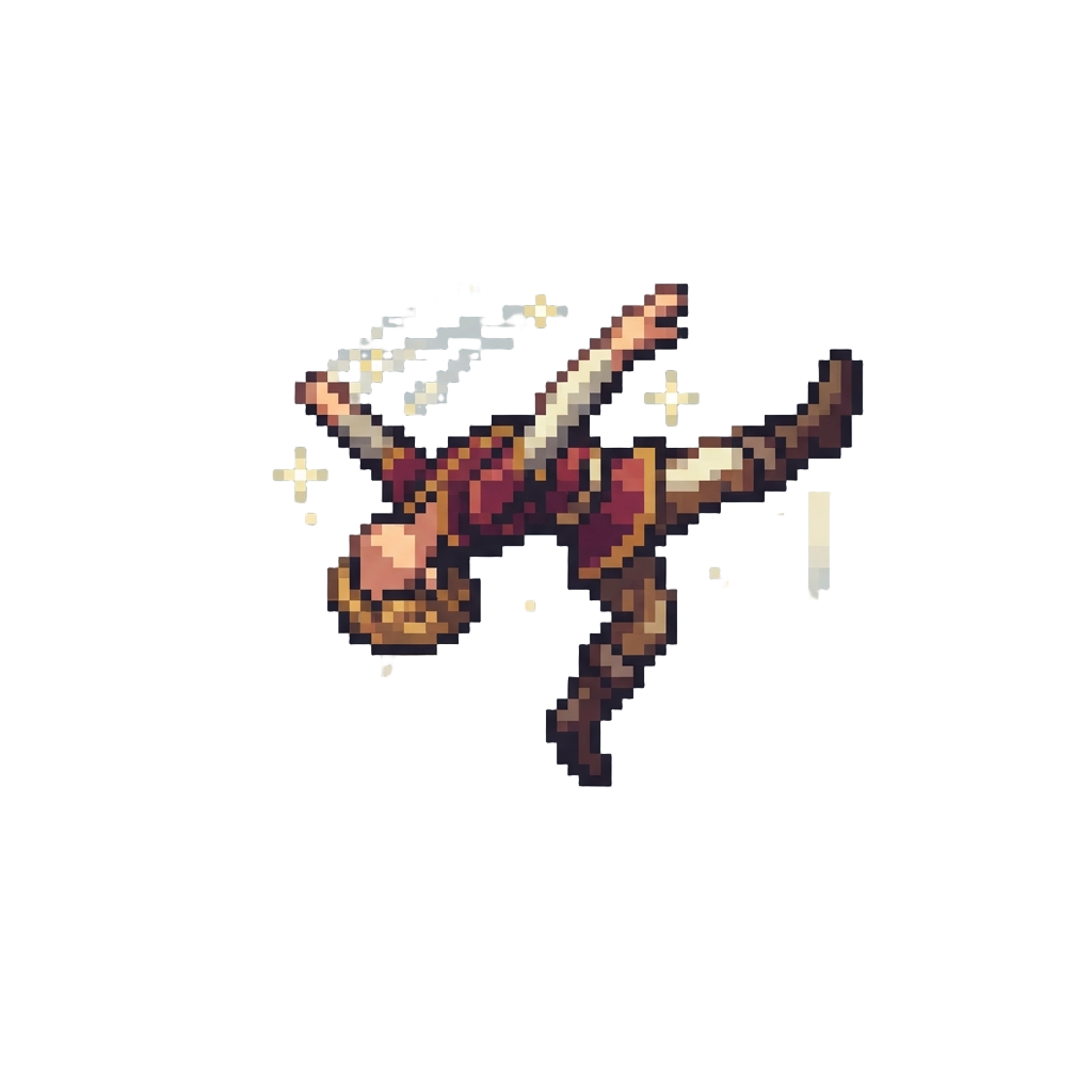 A Dazzling Backflip Spin Into a Split