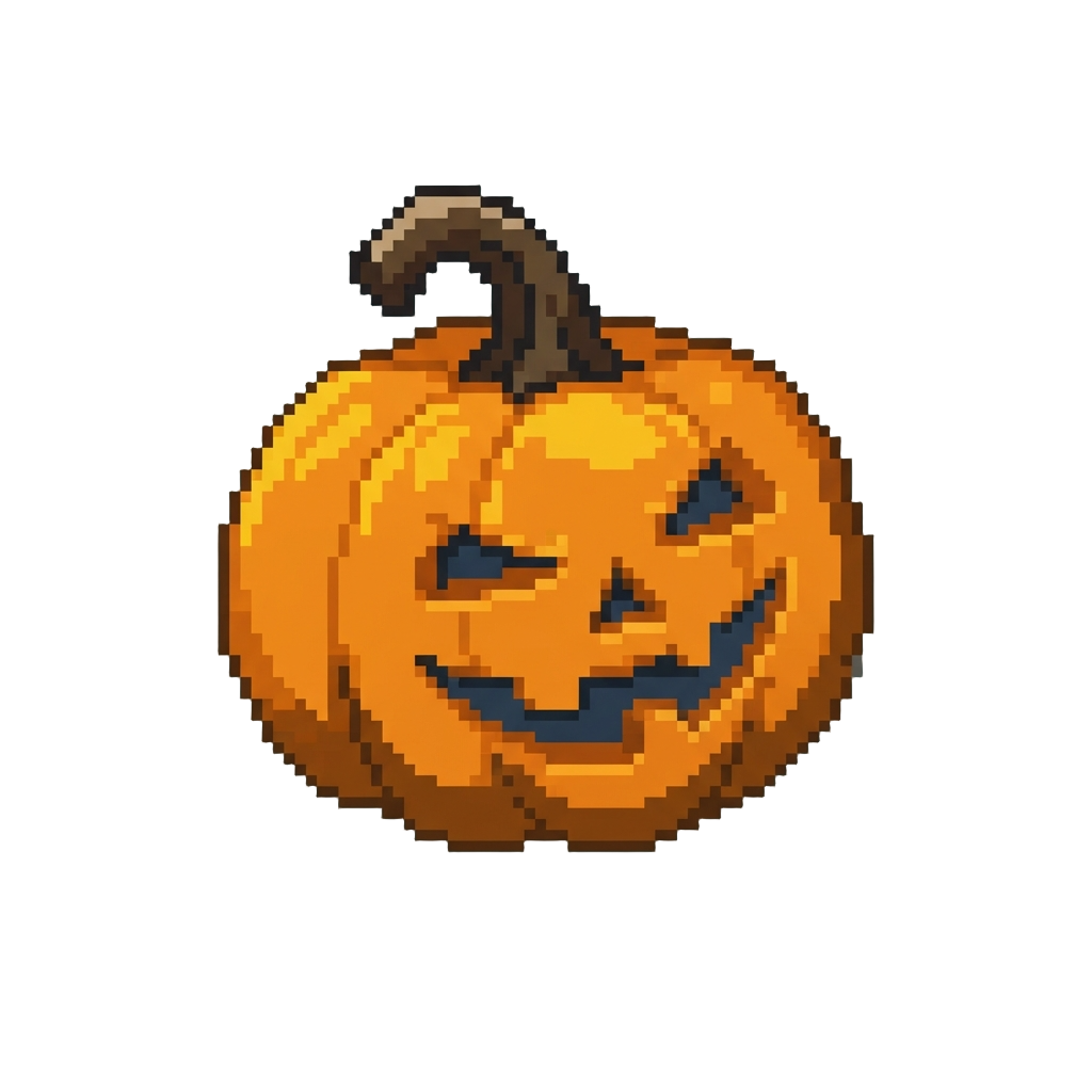 A Crooked Sneering Classic Jack-o'-lantern