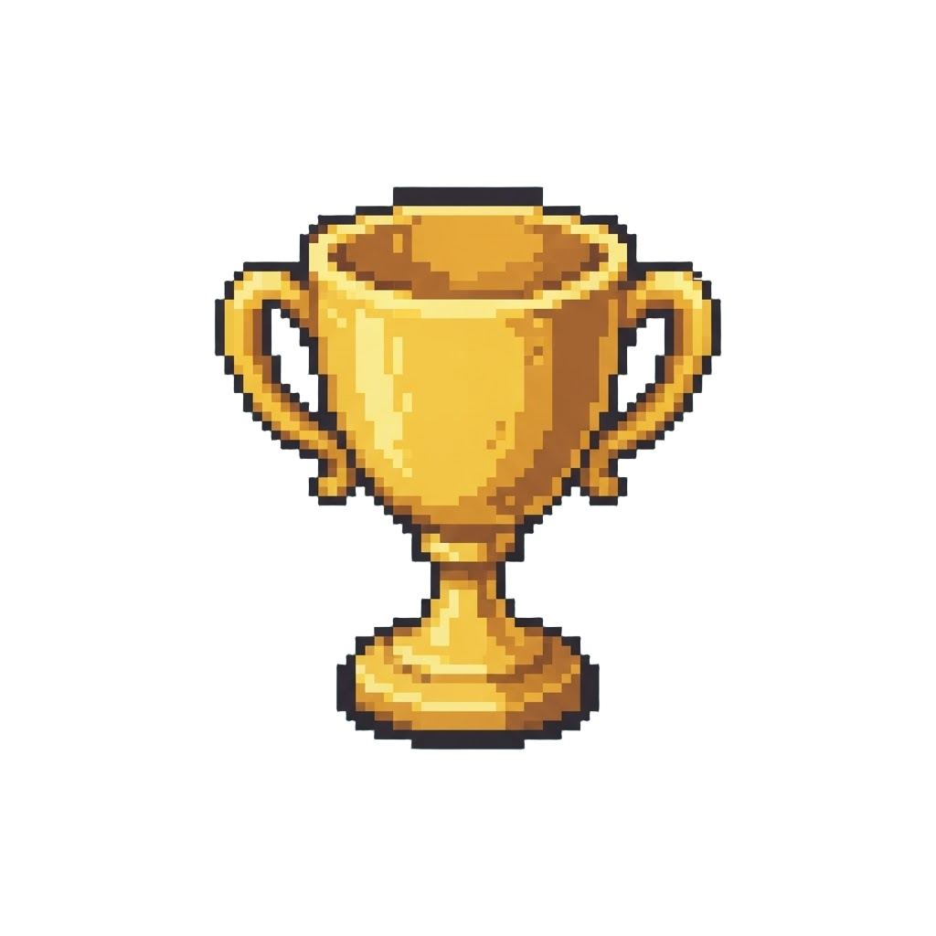 A Solid Gold Trophy Cup