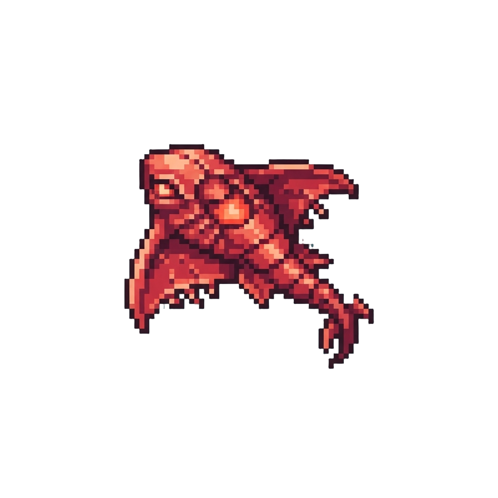 A Ruby-red Alien Ray