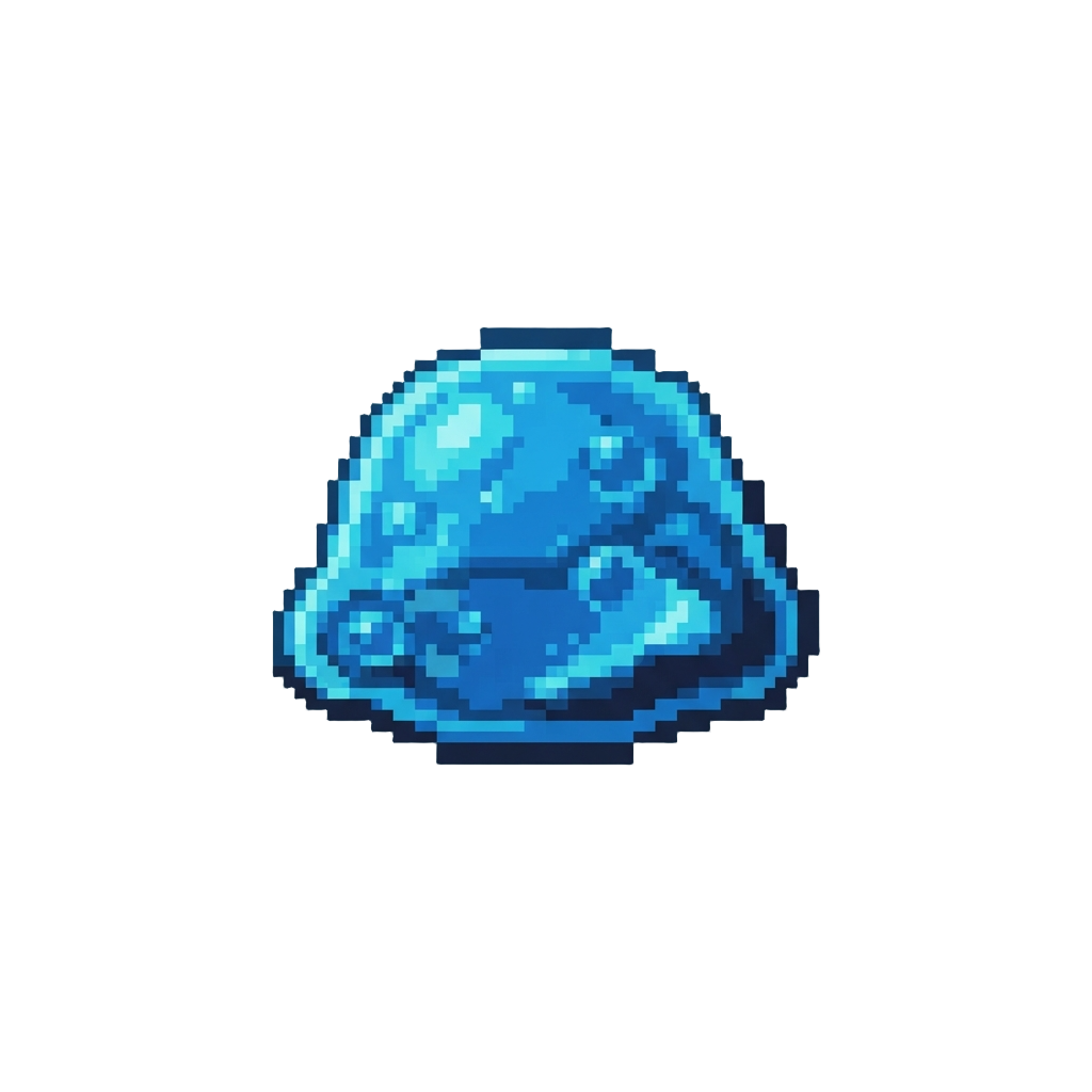 Electric Blue Alien Sludge