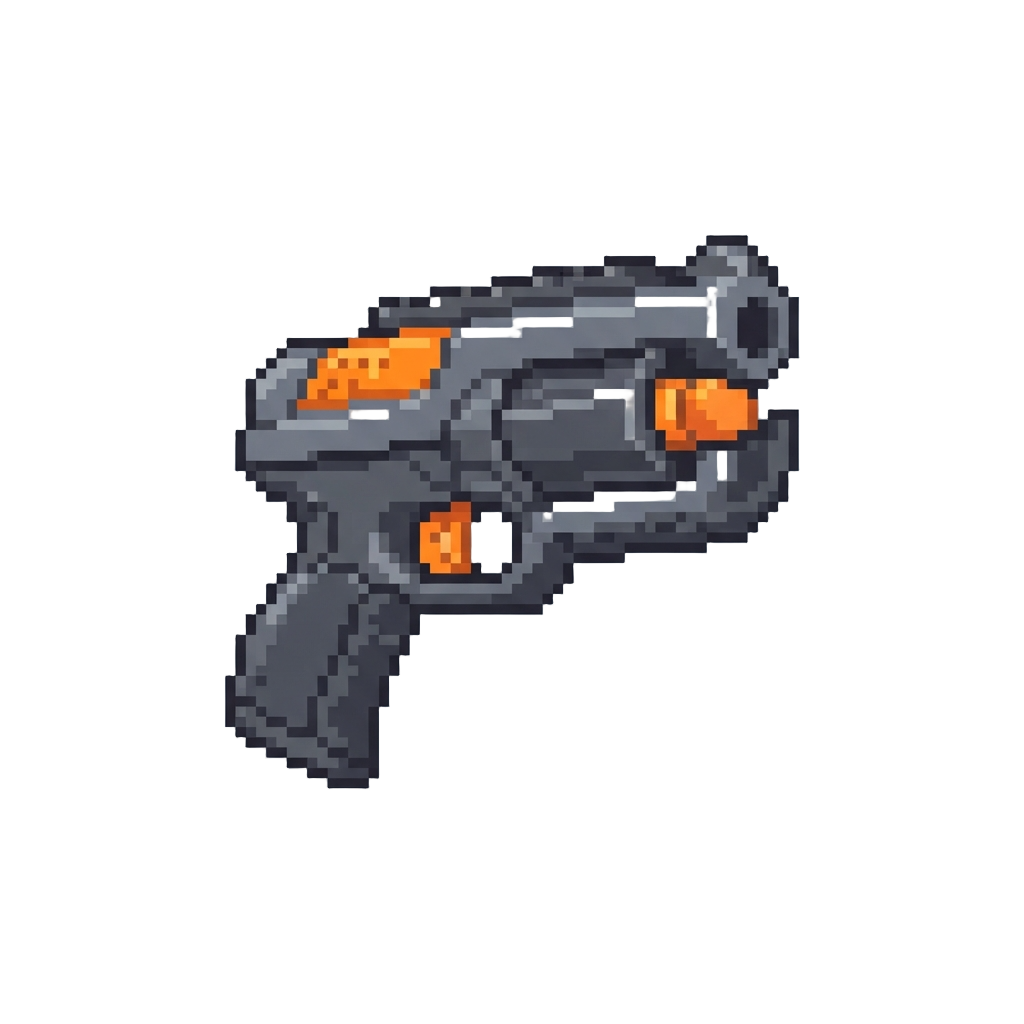 A Heavy Plastic Dart Launcher