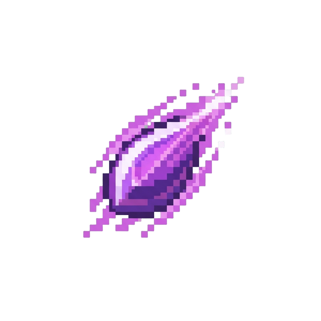 A Purple Hyper-drive Streak