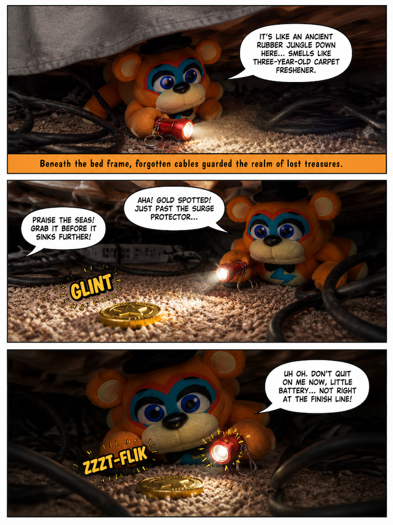The Quest Beneath the Bed Skirt (page 2 of 4)