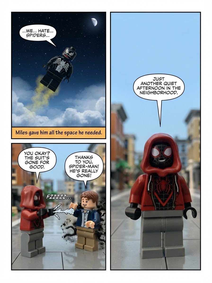 Spider-Man saves the day once again (page 4 of 4)