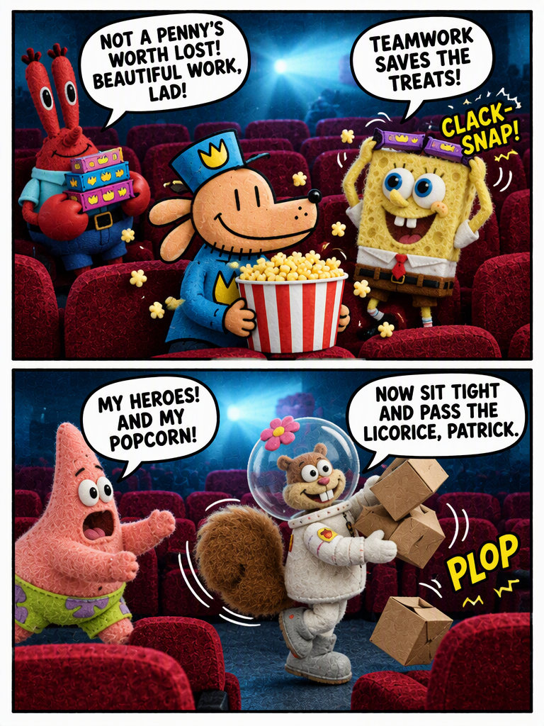 Movie Night with the Whole Crew (page 3 of 4)