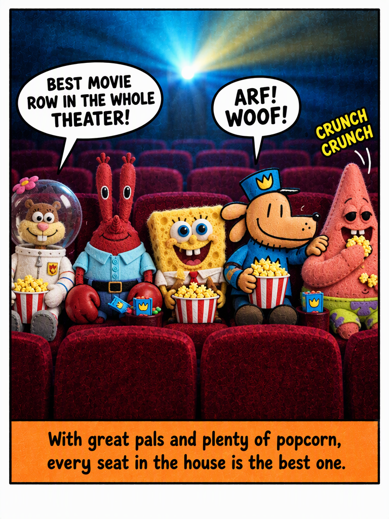 Movie Night with the Whole Crew (page 4 of 4)