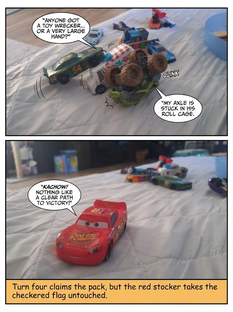 Turn Four Pileup (page 4 of 4)