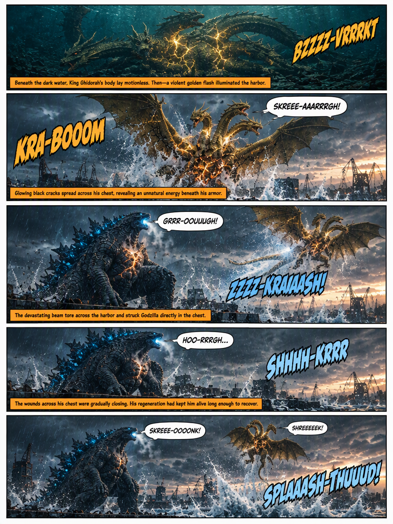 Godzilla vs. King Ghidorah: 1947 (page 5 of 8)