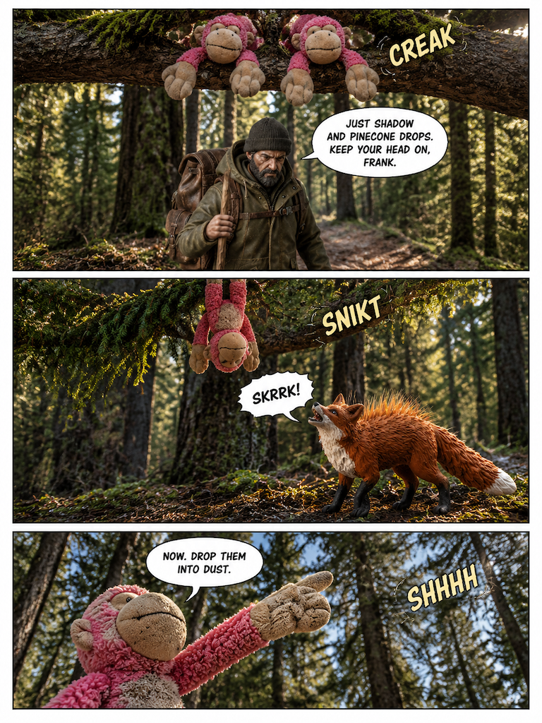 The Stitched Swarm (Part two of unleashed in the timber) (page 2 of 4)