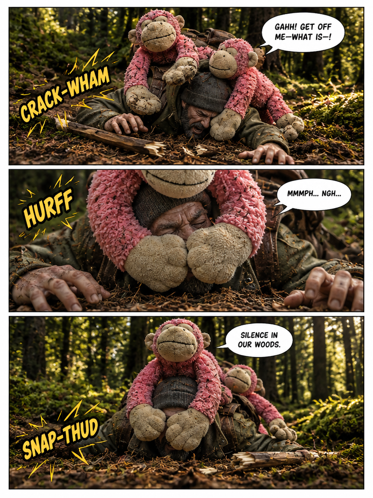 The Stitched Swarm (Part two of unleashed in the timber) (page 3 of 4)