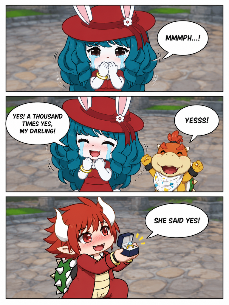 A Royal Proposal in the Courtyard (page 3 of 4)