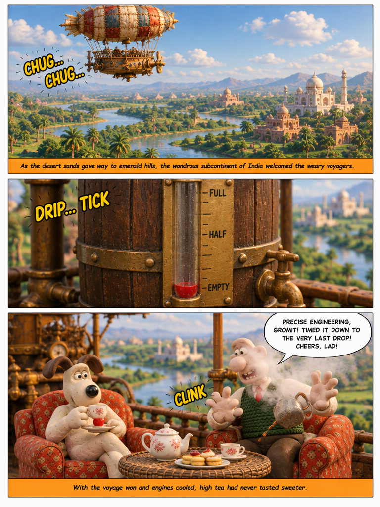 A Spot of Tea Across the Dunes (page 8 of 8)
