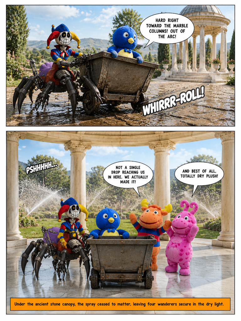 The Courtyard Deluge (page 4 of 4)