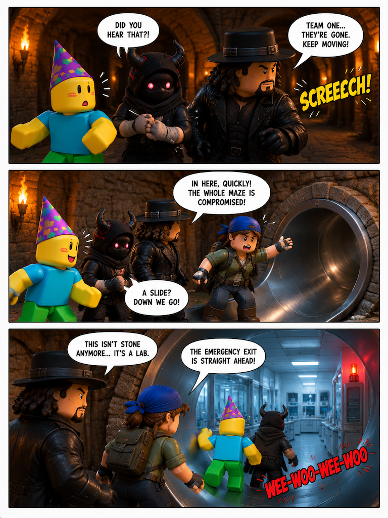 Escape from the Maze (page 2 of 4)