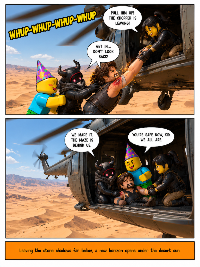 Escape from the Maze (page 4 of 4)