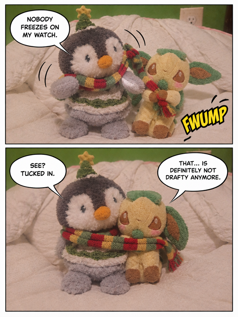 A Shared Scarf Cocoon (page 2 of 4)