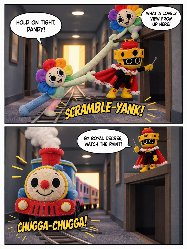 The Floor Becomes the Tracks (page 2 of 4)