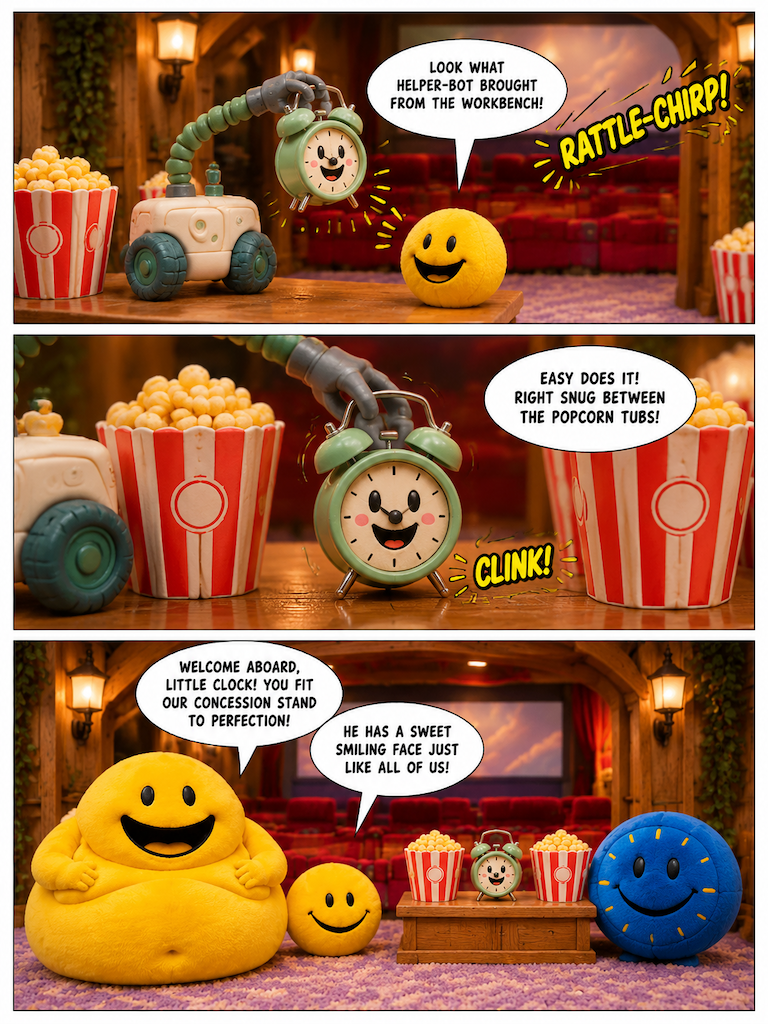 Time for Tony and Clock (page 3 of 8)