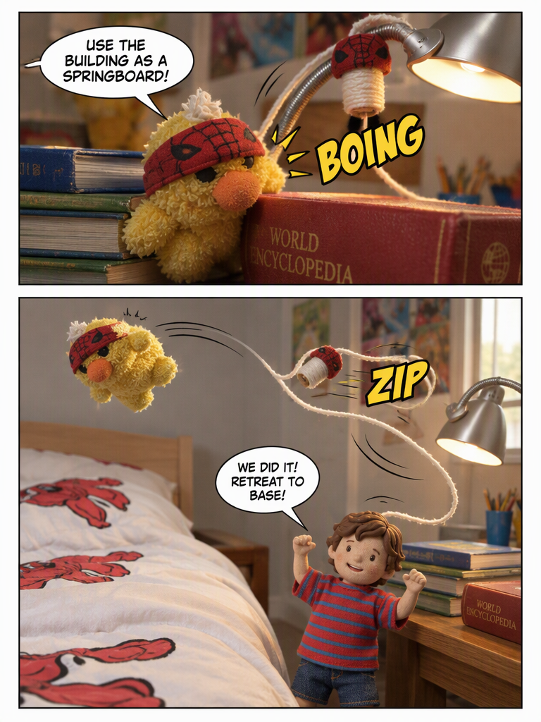 Spidermanduck Takes Flight (page 3 of 4)