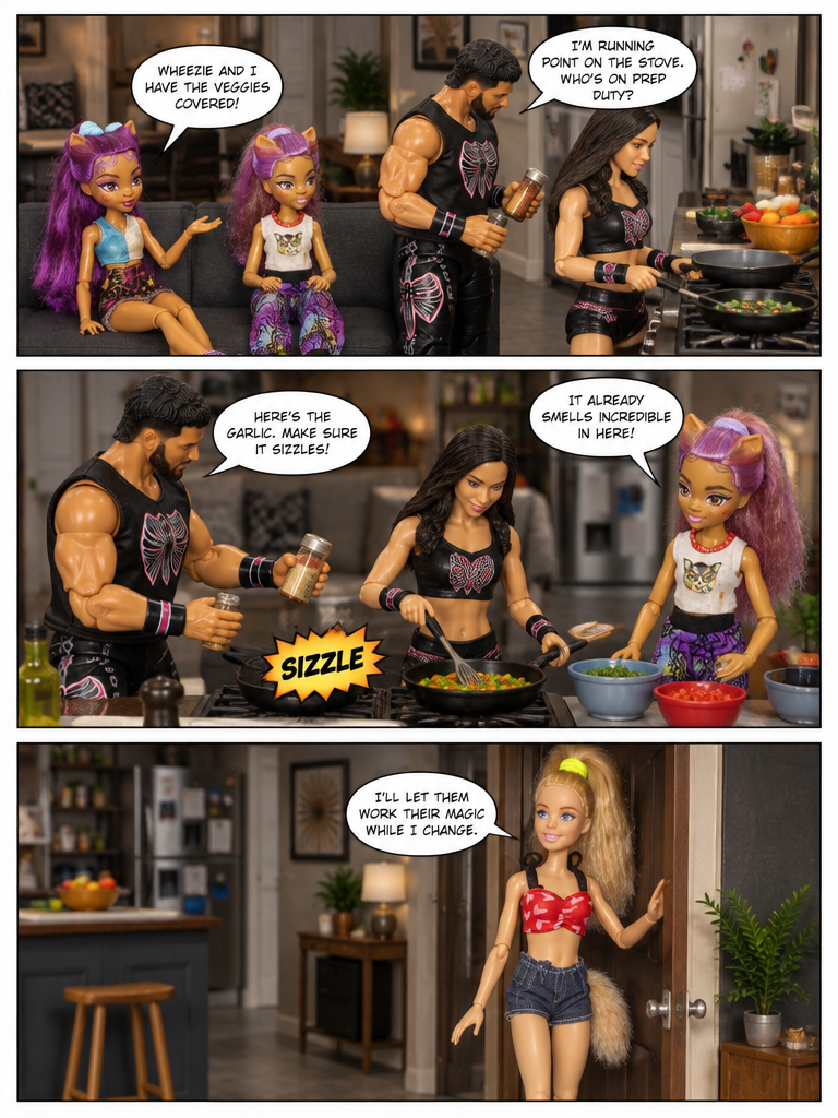 Evening Guests at Angela's Apartment (page 3 of 4)