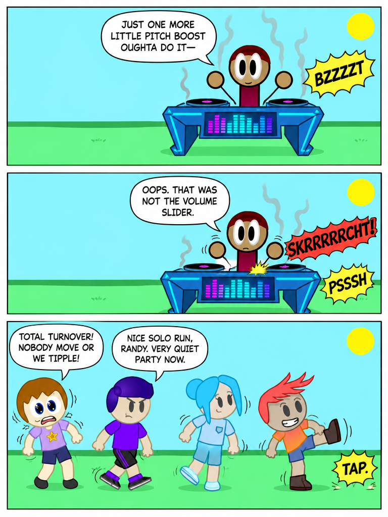 TGWOB (E2, S1): Randy as a DJ (page 2 of 4)