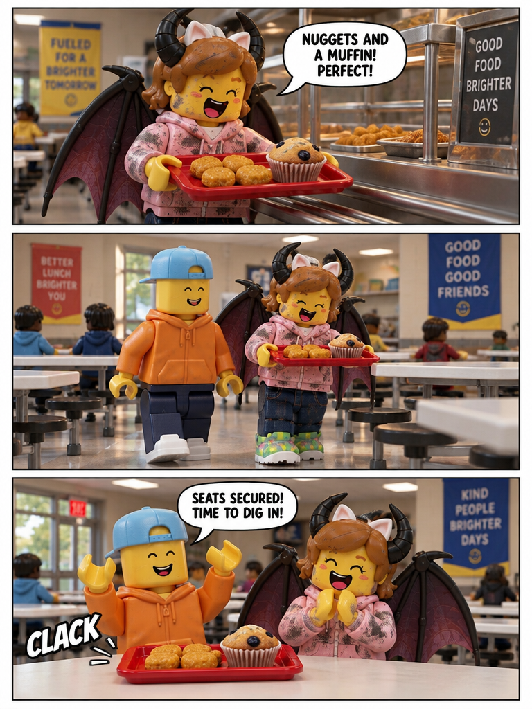 School Lunch Friends (page 3 of 4)