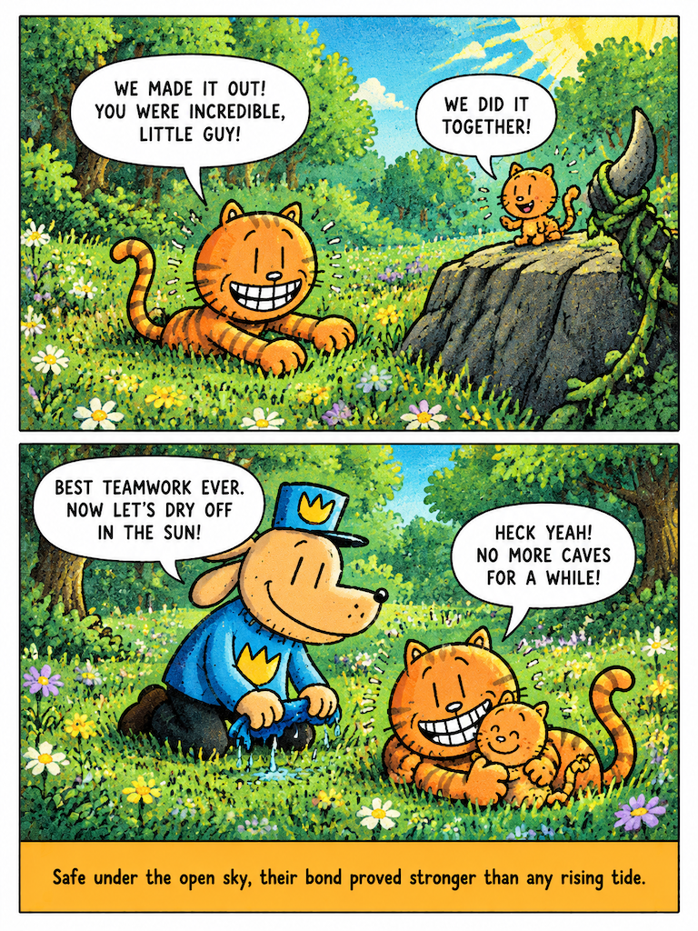 Escape to the Sunlit Surface (page 4 of 4)