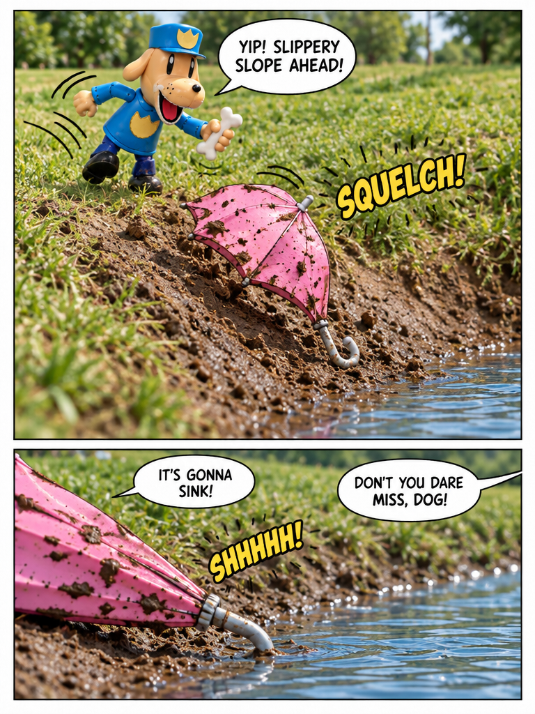 The Runaway Umbrella (page 2 of 4)