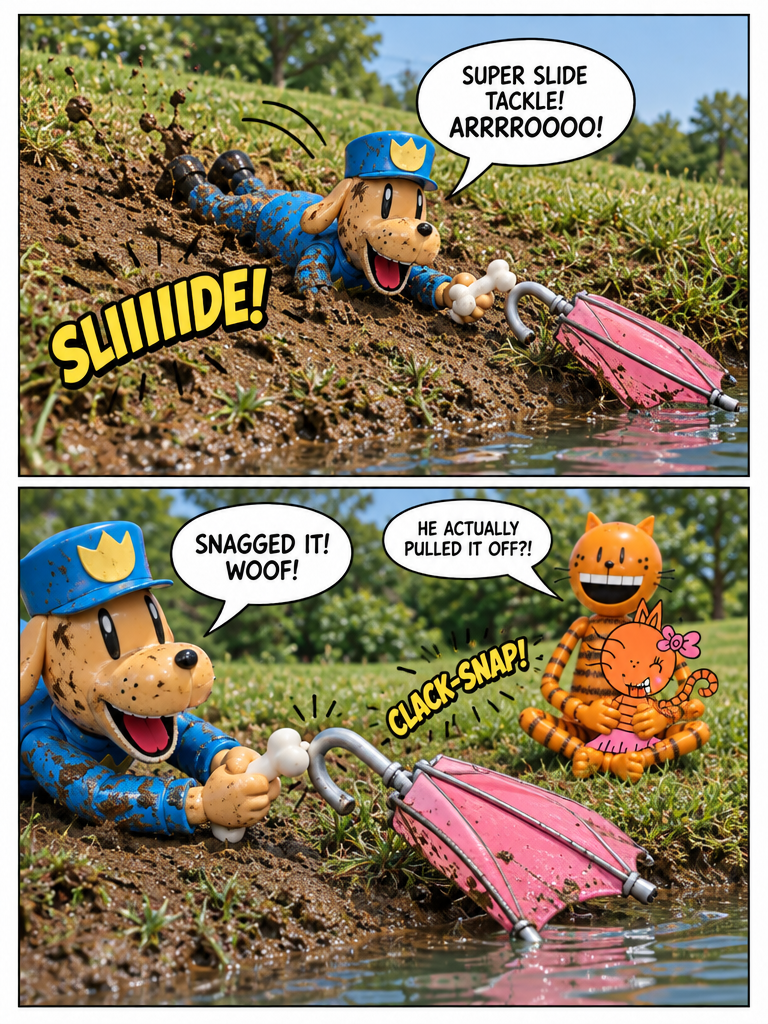 The Runaway Umbrella (page 3 of 4)