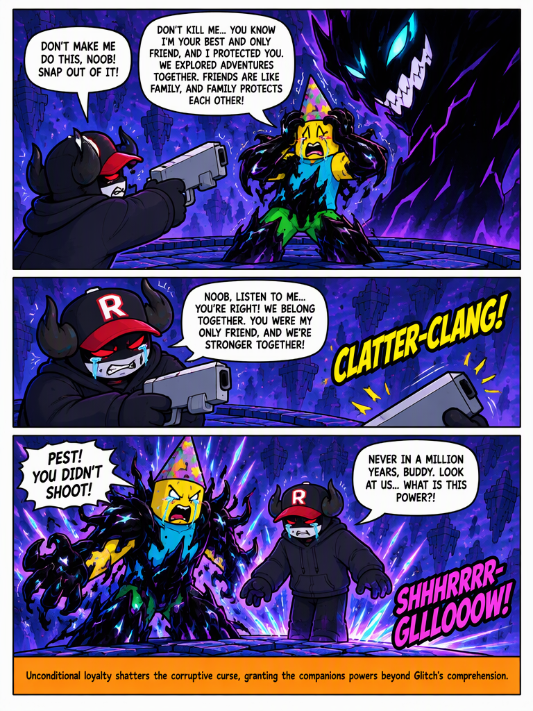 SEASON 1-THE SHADOWS. EPISODE 10 FINAL:  THE LAST STAND OF GLITCH. (page 2 of 4)