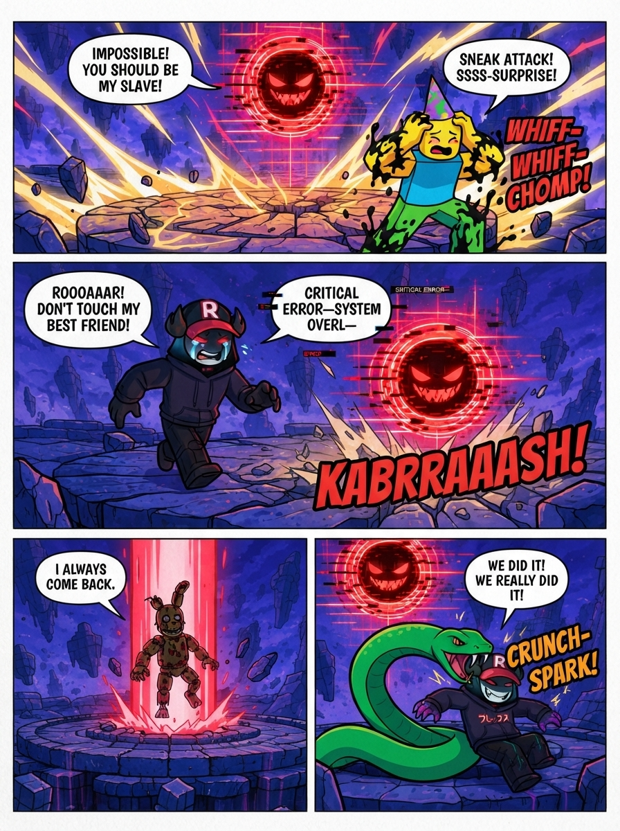SEASON 1-THE SHADOWS. EPISODE 10 FINAL:  THE LAST STAND OF GLITCH. (page 3 of 4)