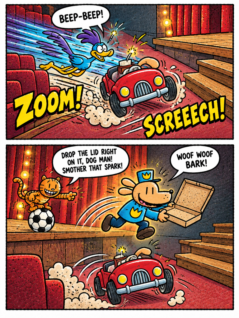 Coyote's Clunker Calamity (page 2 of 4)