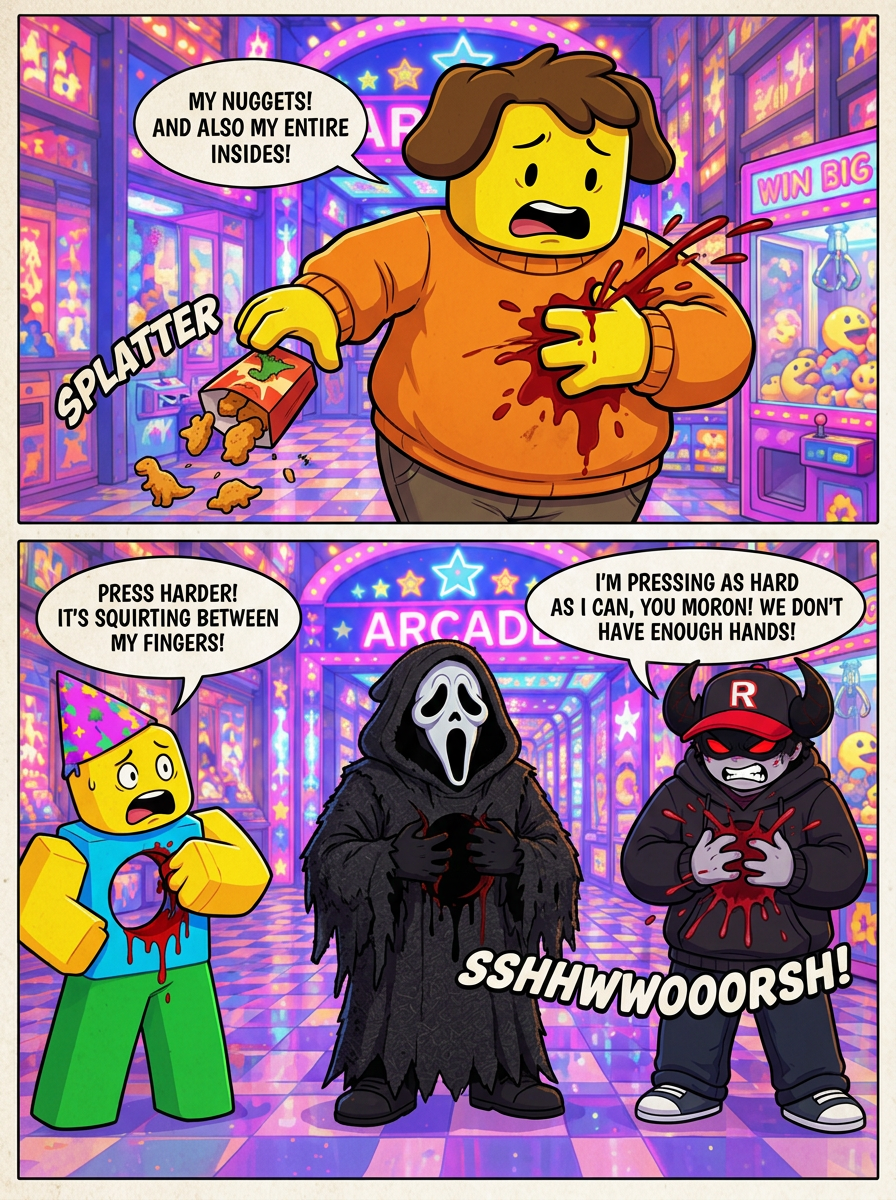 A Sudden Leak in the Arcade (page 2 of 4)