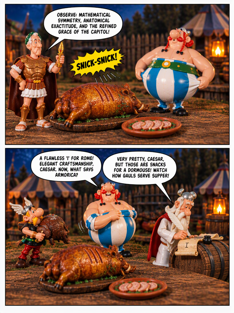 π‘ Asterix & Obelix πͺ¨ The Feast-Carving Challenge π¬ Comic Story part 5 (page 2 of 4)