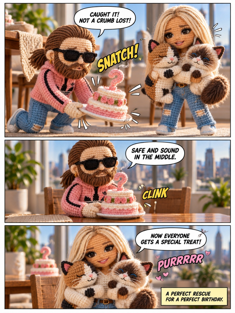 A Whiskered Birthday Catch (page 4 of 4)