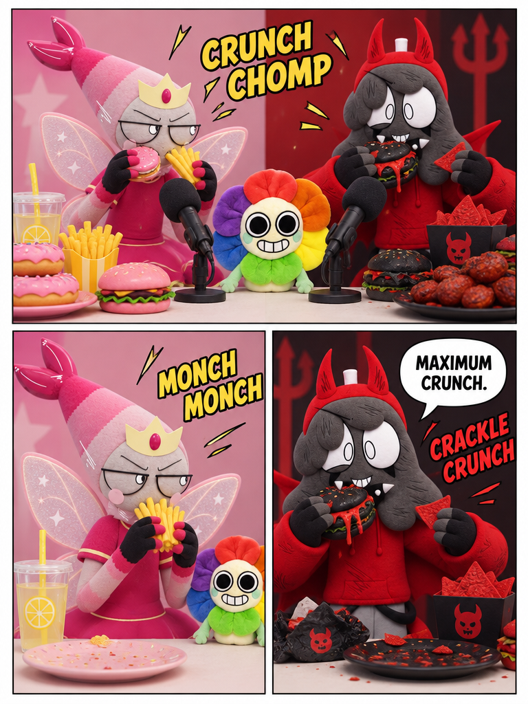 Match-Color Mukbang Duel (page 3 of 4)