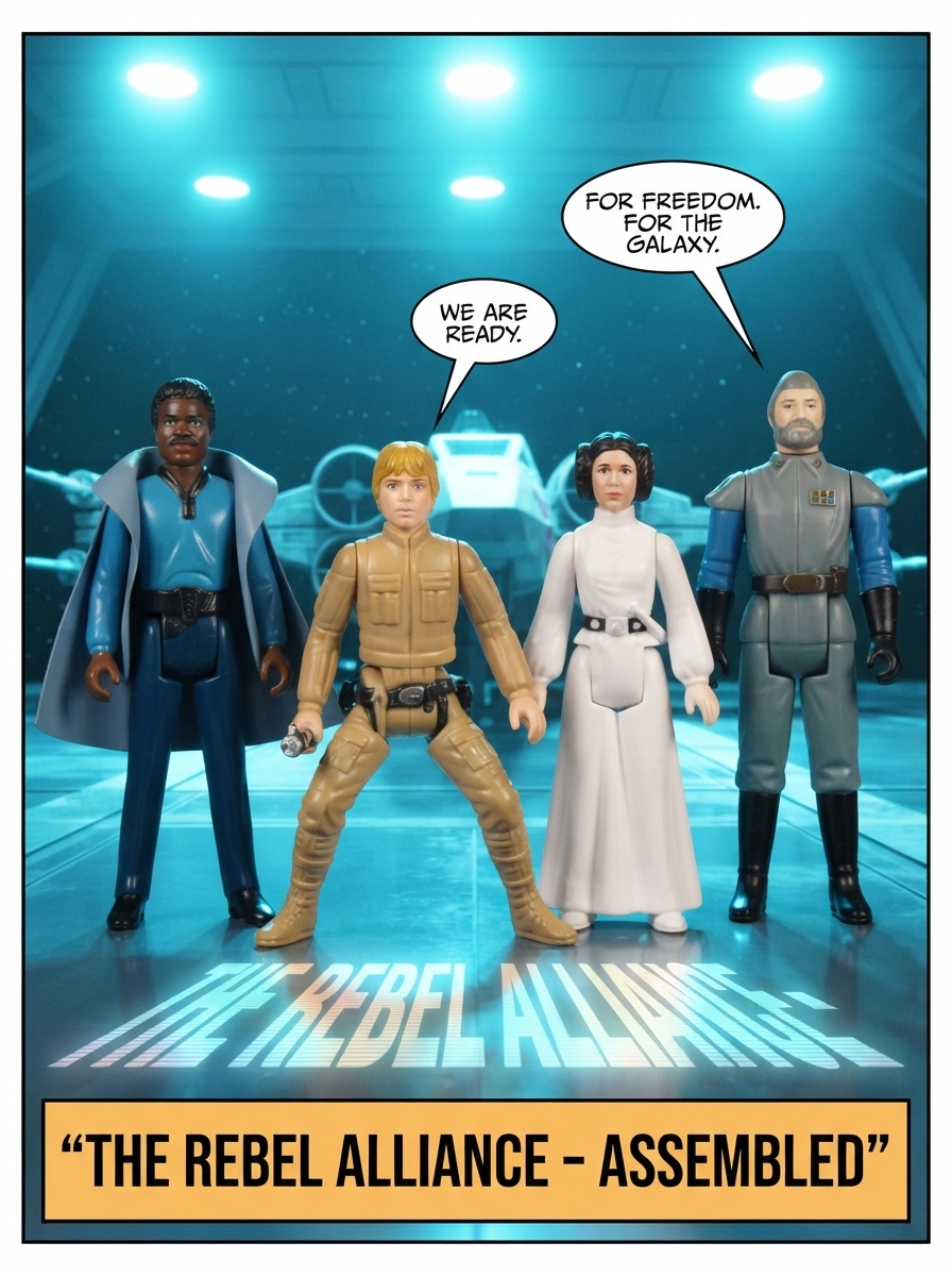 ⭐️Star Wars TVC 🗡 The Alliance Showcase 💬 Comic Story part 1 (page 4 of 4)