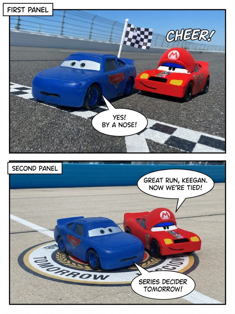 Cole and Keegan's First Race Part 2 (page 4 of 4)