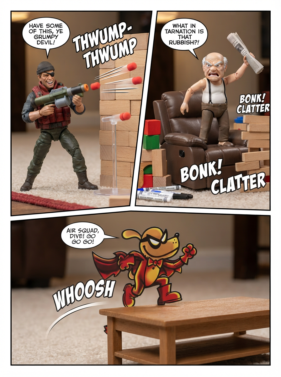 Grandpa's Fortress Infiltration (page 2 of 4)