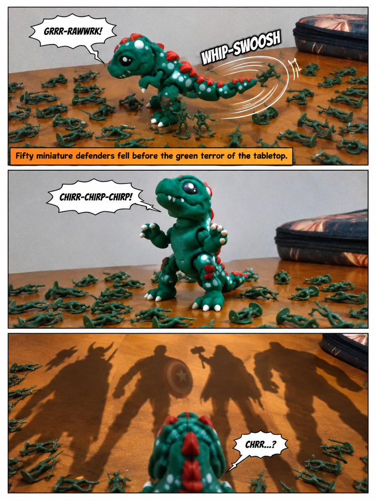 dinosaur vs avengers (page 2 of 4)